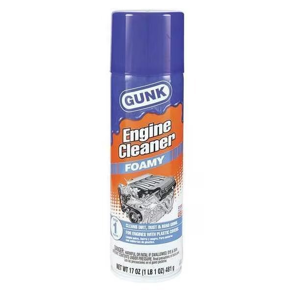 Foamy Engine Cleaner, 17 oz Aerosol Can, Ready To Use, Solvent Based, Gunk, Mfr#: FEB1