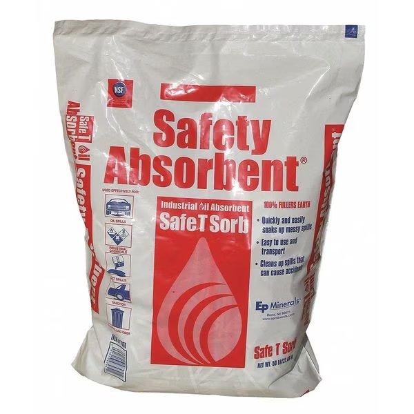 Universal Absorbent, 50 lb., Bag, Ep Minerals, Mfr#: 7951