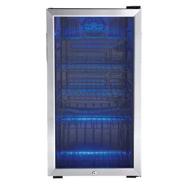 Beverage Center, 3.3 cu ft, Black, Danby, Mfr#: DBC117A1BSSDB-6