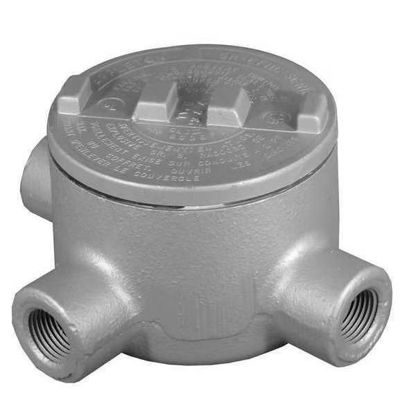 Conduit Outlet Body, Iron, 1-1/4 In., Appleton Electric, Mfr#: GRT125