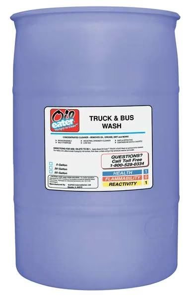 30 Gal. Fleet Wash Concentrate Drum, Colorless, Drum, Oil Eater, Mfr#: ATW3070003