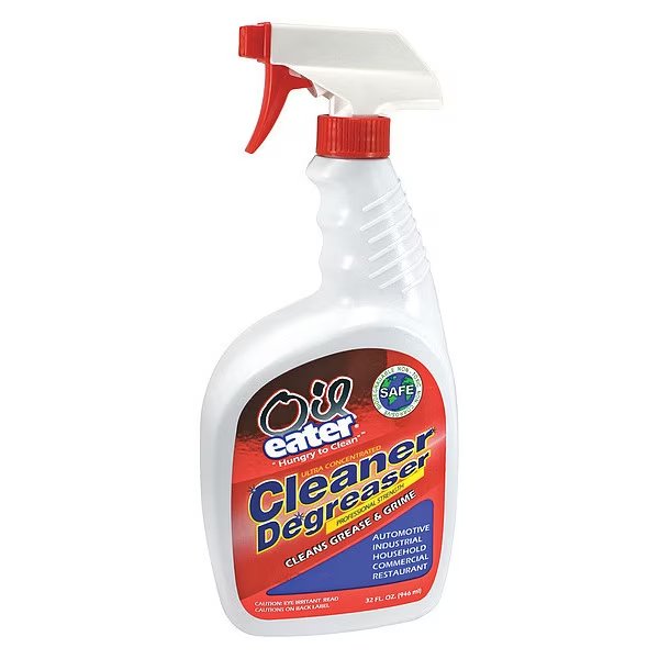 Cleaner/Degreaser, 32 Oz Trigger Spray Bottle, Liquid, Clear, Oil Eater, Mfr#: AOD3235362