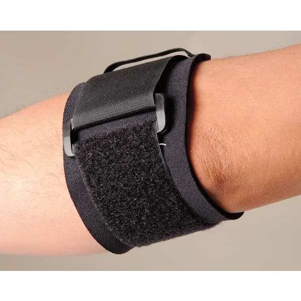 Elbow Support, S, Black, Single Strap, Features: Machine Washable, EnjoyTool Select, Mfr#: 6T568