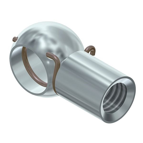 Ball Socket, 10mm, 19mm Length, M8 Thrd, Bansbach Easylift, Mfr#: 96036