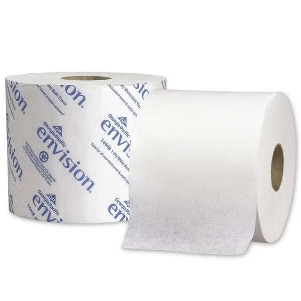 Envision, Standard Core, 2 Ply, 1000 Sheets, White, 48 PK