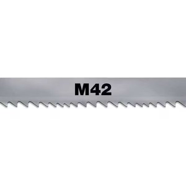 Band Saw Blade, 9 ft. 11-1/2" L, 1" W, 10/14 TPI, 0.035" Thick, Bimetal, M42 Series, Morse, Mfr#: ZWEG083C1014M42-9' 11-1/2