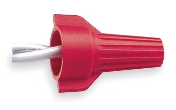 Twist On Wire Connector, 18-10 AWG, PK100, Series: WT52, Buchanan, Mfr#: WT52-1
