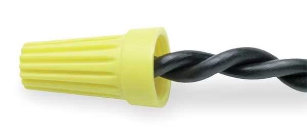 Twist On Wire Connector, 18-10 AWG, PK500, Buchanan, Mfr#: WT4-B