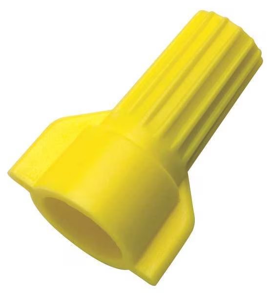 Twist On Wire Connector, 18-10 AWG, PK500, Buchanan, Mfr#: WT51-B