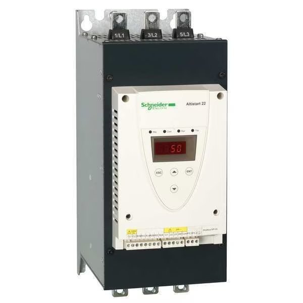 Soft Start, 208-600VAC, 140A, 3 Phase, Schneider Electric, Mfr#: ATS22C14S6U