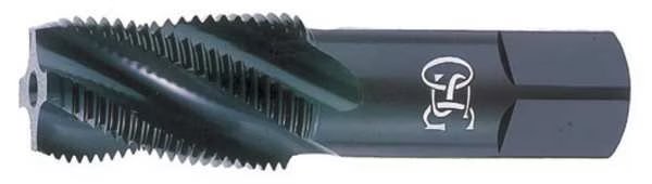 Pipe Tap, 1/4"-18, Taper, 4 Flutes, NPTF, Osg, Mfr#: 1737801