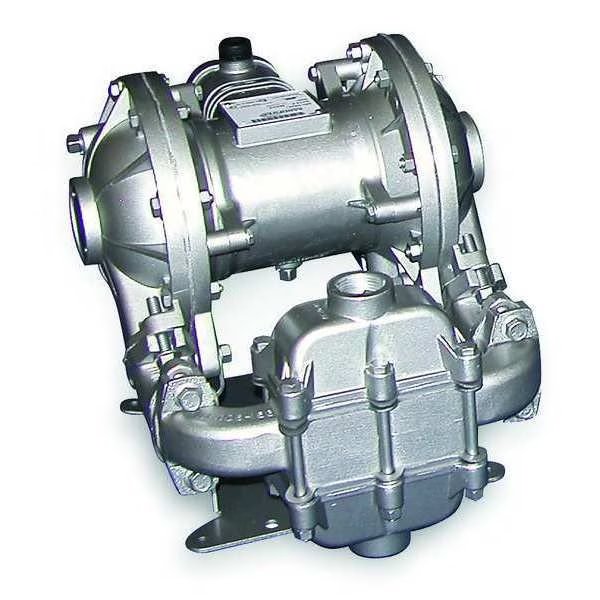Double Diaphragm Pump, Aluminum, Air Operated, PTFE - Neoprene Backup, Sandpiper, Mfr#: SB1,SGN5A.