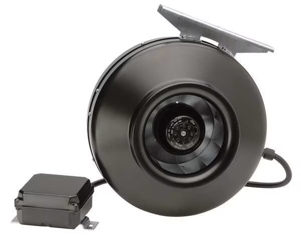 Inline Centrifugal Duct Fan, 4 In. Dia., Soler & Palau, Mfr#: PV-100X