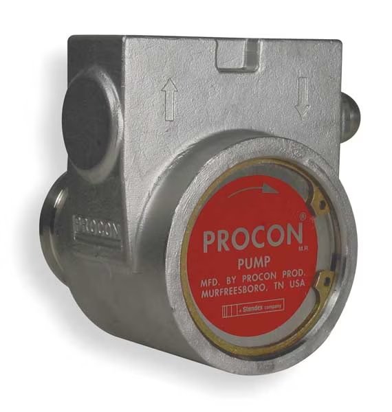 Rotary Vane Pump, 1/2 In, 260 GPH, Procon, Mfr#: 115B240F31BA 250