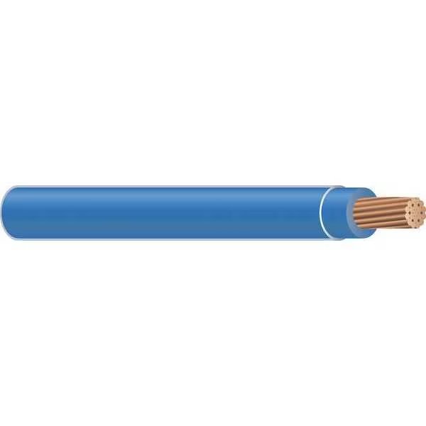 Building Wire, THHN, 14 AWG, 2,500 ft, Blue, Nylon Jacket, PVC Insulation, Southwire, Mfr#: 22958306