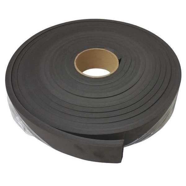 Foam Roll, Water-Resistant Closed Cell, 1 in W, 25 ft L, 3/8 in Thick, Black, EnjoyTool Select, Mfr#: CCN593/8X1X25