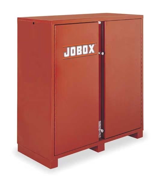 Jobsite Cabinet, Brown, 72 in W x 24 in D x 60-3/4 in H, Crescent Jobox, Mfr#: 1-693990