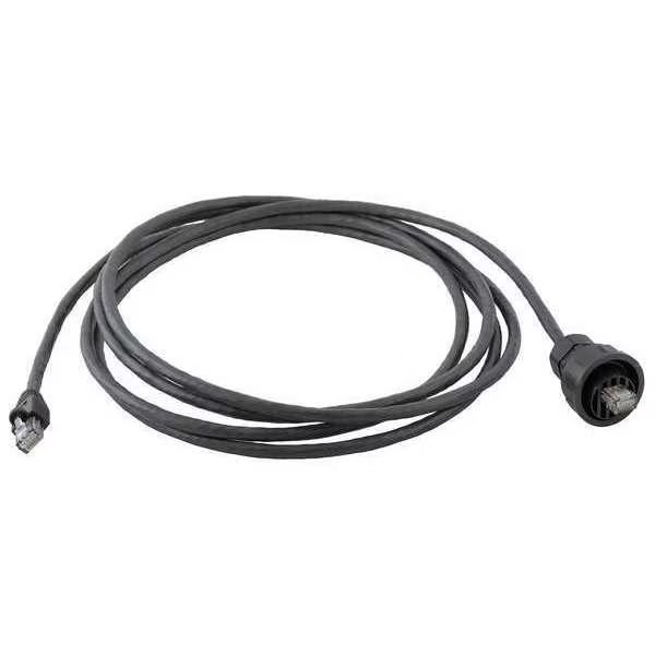 Ethernet Cable, Cat 6, Black, 10 ft., Hubbell Premise Wiring, Mfr#: HI610AE