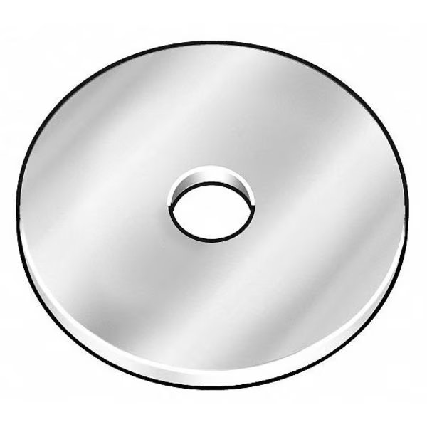 Fender Washer, Fits Bolt Size #6 , 18-8 Stainless Steel Plain Finish, 50 PK, EnjoyTool Select, Mfr#: Z0449-188