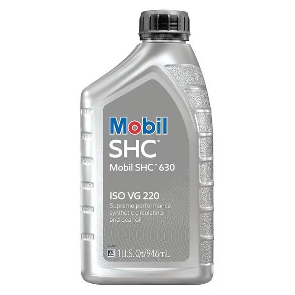 1 qt Gear Oil Bottle Orange, Mobil, Mfr#: 123000