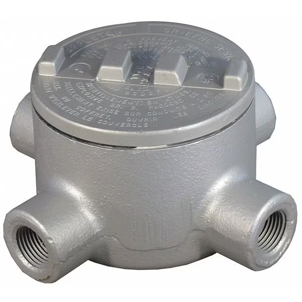 Conduit Outlet Body, X, 1/2 In., Appleton Electric, Mfr#: GRX50-A