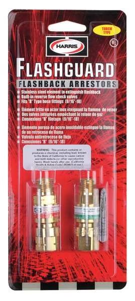 Flashback Arrestor, Torch, Oxy/Fuel, Harris, Mfr#: 88-5 FBT R&L
