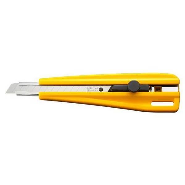 Snap-Off Utility Knife Snap-Off, 5 in L, Olfa, Mfr#: 300