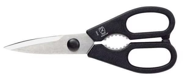 Kitchen Shears, 8 In. L, Sharp, Serrated, Mercer Cutlery, Mfr#: M33042P