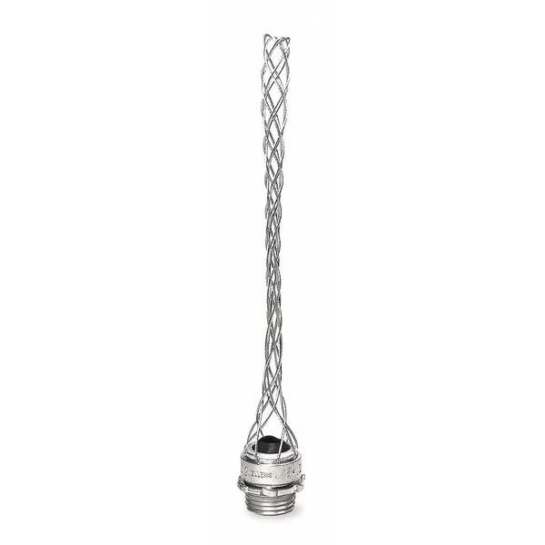 Strain Relief Cord Grip, Male, 9 in. Mesh, Hubbell Wiring Device-Kellems, Mfr#: 073031205