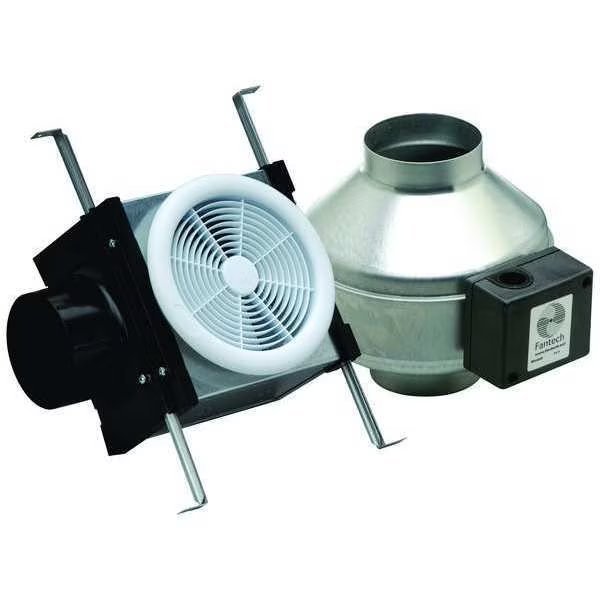 Exhaust Fan Kit, 6 In. Dia., Fantech, Mfr#: PB190