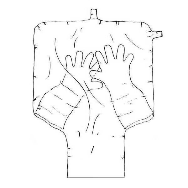 Glove Bag, Glas-Col, Mfr#: 108D X-17-17HG
