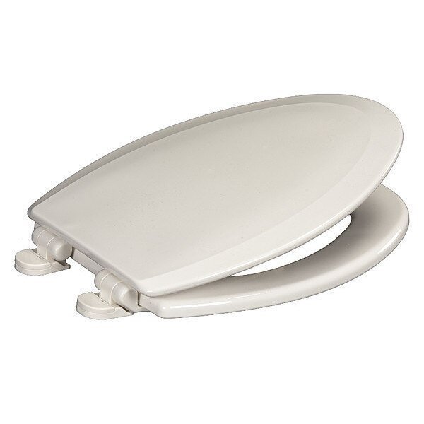 Toilet Seat, Elongated, White, Centoco, Mfr#: GR900SC-001