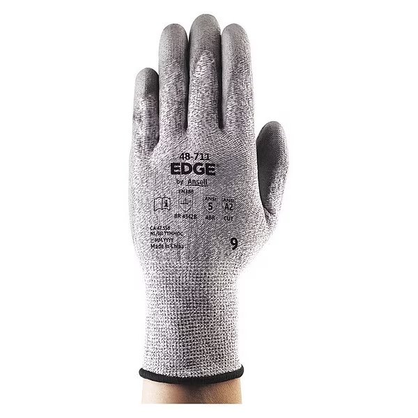 Cut-Resistant Gloves, A2 Cut Level, 13 ga, 4, Edge, Mfr#: 48-711VP