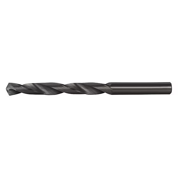 118° Solid Carbide Jobber Length Drill Cleveland 1727 Bright Carbide RHS/RHC 17/64, Cleveland, Mfr#: C89582