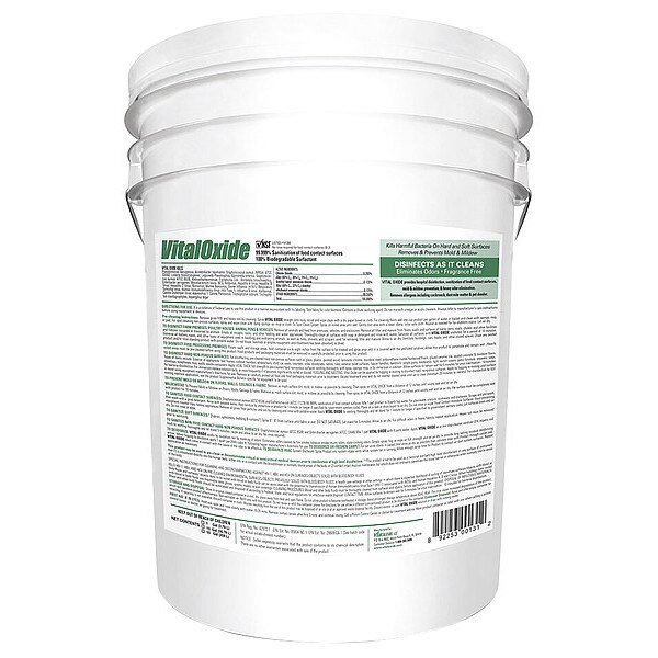 Liquid 5 gal. Mildew and Mold Remover, Pail, Vital Oxide, Mfr#: 82245