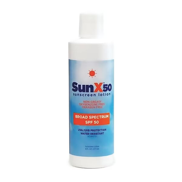 Sunscreen, 6 oz, Bottle, 50 SPF, Sunx, Mfr#: 18-907G