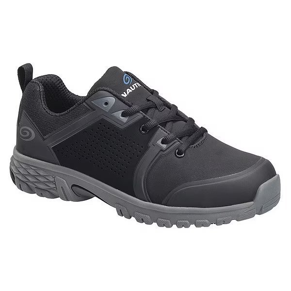 Athletic Shoe, W, 9, Black, PR, Nautilus Safety Footwear, Mfr#: N1312
