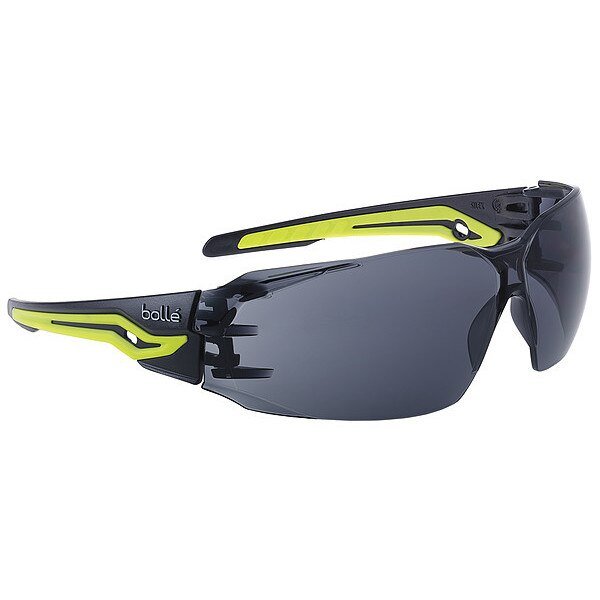 Safety Glasses, Gray Anti-Fog ; Anti-Static ; Anti-Scratch, Bolle Safety, Mfr#: SILEXPPSF