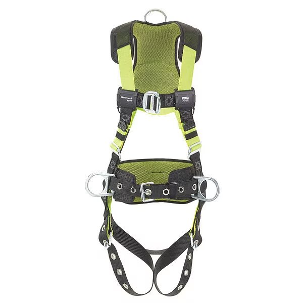 Fall Protection Harness, Universal (L/XL), Polyester, Honeywell Miller, Mfr#: H5CC222222