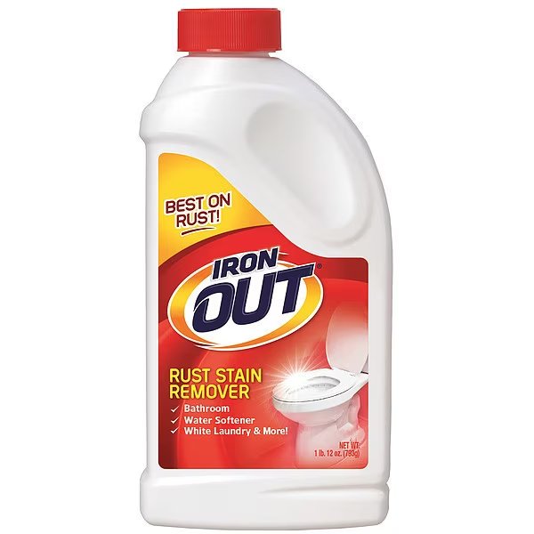 Rust Stain Remover, 28 oz, Bottle, PK6, Iron Out, Mfr#: IO30N