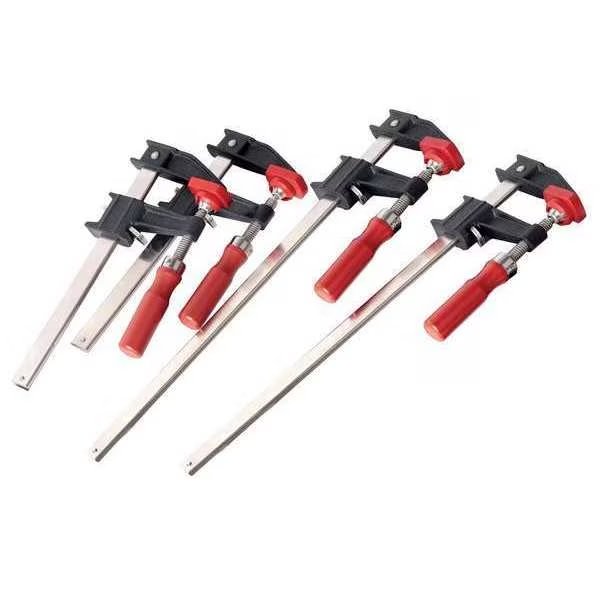 Clutch Style Set, Wood Handle and 2 1/2 in Throat Depth, Bessey, Mfr#: GSCC4PK-C