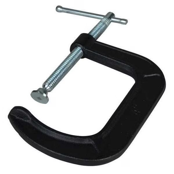 C-Clamp, 6 in Maximum Opening, Black, Bessey, Mfr#: CM60