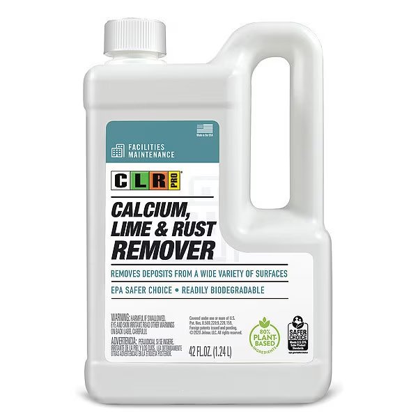 Calcium Lime and Rust Remover, 42 oz, Jug, Clr Pro, Mfr#: G-FM-CLR42-4PRO