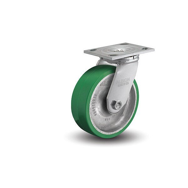 4" X 2" Non-Marking Polyurethane Swivel Caster, No Brake, Loads Up To 700 lb, Albion, Mfr#: 16PD04201S