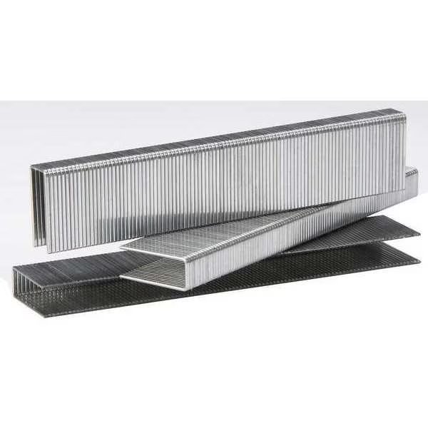 Staples, 16 ga, Wide Crown, 1-1/2 in Leg L, Steel, 10500 PK, Paslode, Mfr#: OT2855