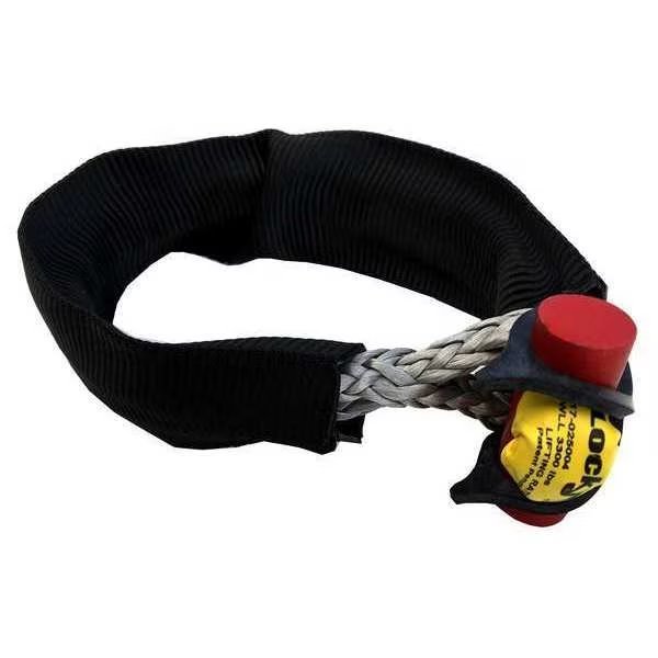 Soft Shackle, 3,300 lb Working Load Limit, Lockjaw, Mfr#: 17-025004