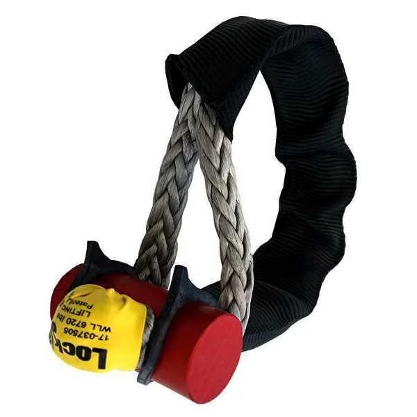 Soft Shackle, 6,720 lb Working Load Limit, Lockjaw, Mfr#: 17-037505