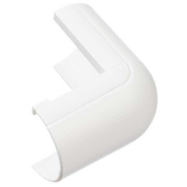 90 Degree External Elbow, PVC, D-Line, Mfr#: FLEB2010W