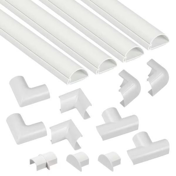 Hinge and Click Lock, Adhesive, PVC, D-Line, Mfr#: US/5FT3015KIT001