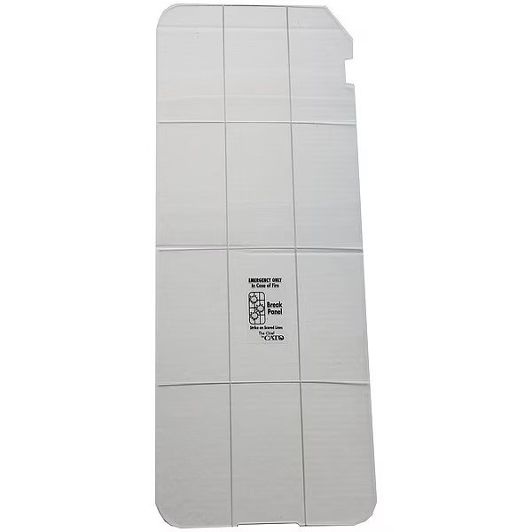 Clear Acrylic Panel, Cato, Mfr#: 12075